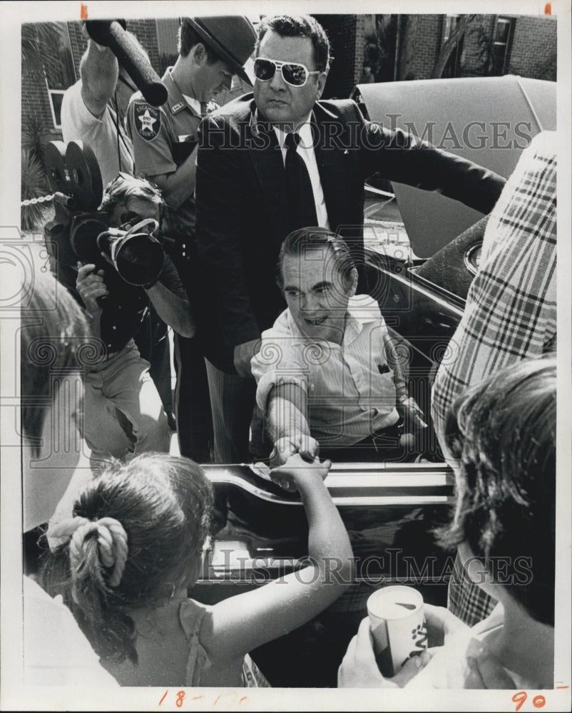 1976 Press Photo George Wallace, Politician and Lawyer - Historic Images