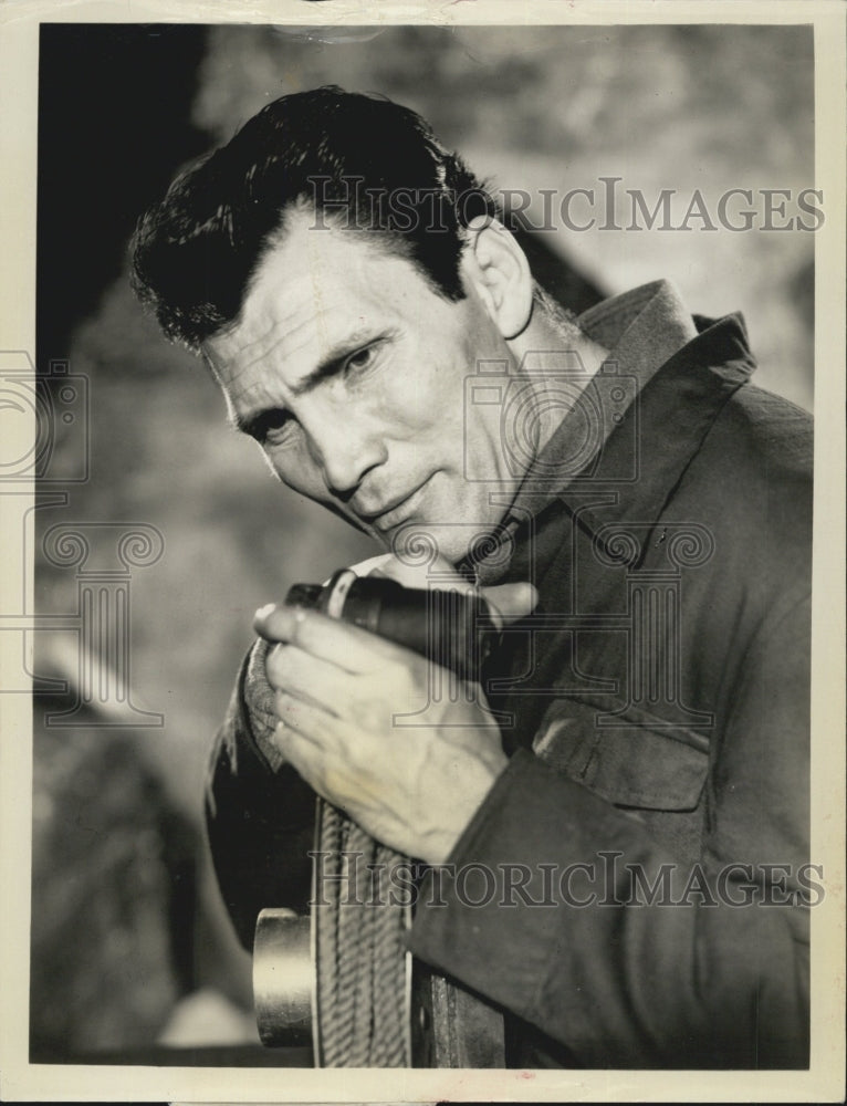 Press Photo Jack Palance Actor - Historic Images