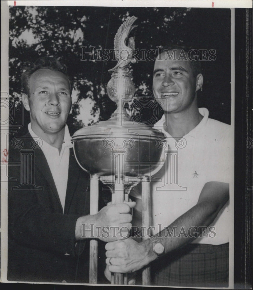 1962 Arnold Palmer Johnny Pohs Colonial Invitational Golf Tournament - Historic Images