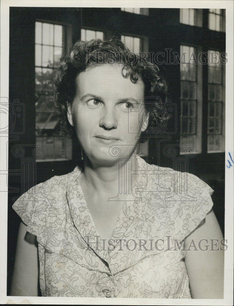 1954 Press Photo Mrs. Ruth Painter/Teacher/Safety Harbor School - RSG66181 - Historic Images