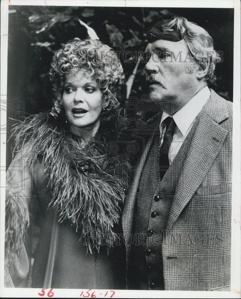 1983 Press Photo Janis Paige/Howard Duff/Actor/Actress - Historic Images