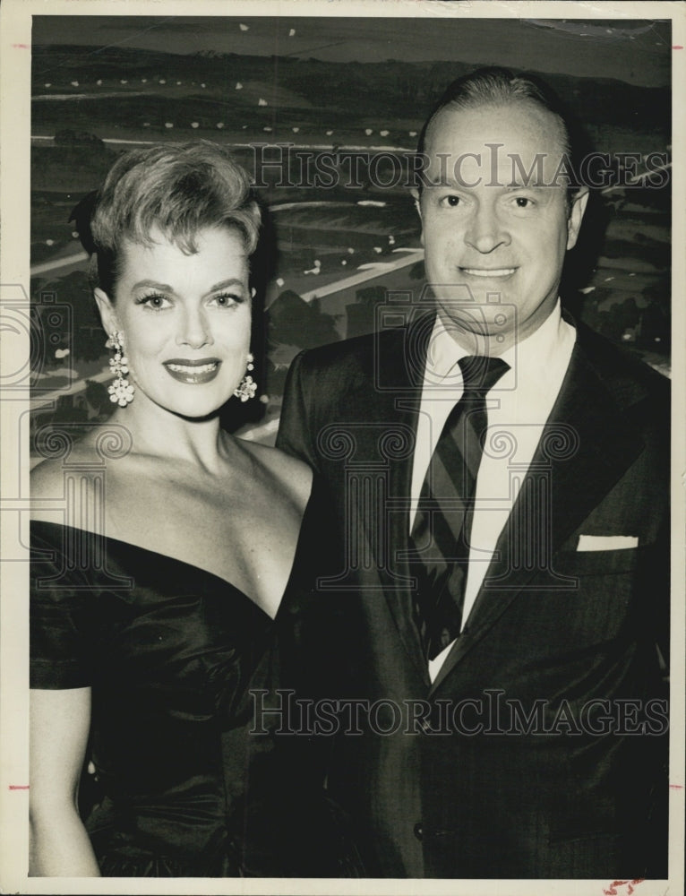 1959 Press Photo Janis Paige & Bob Hope - RSG66225 - Historic Images