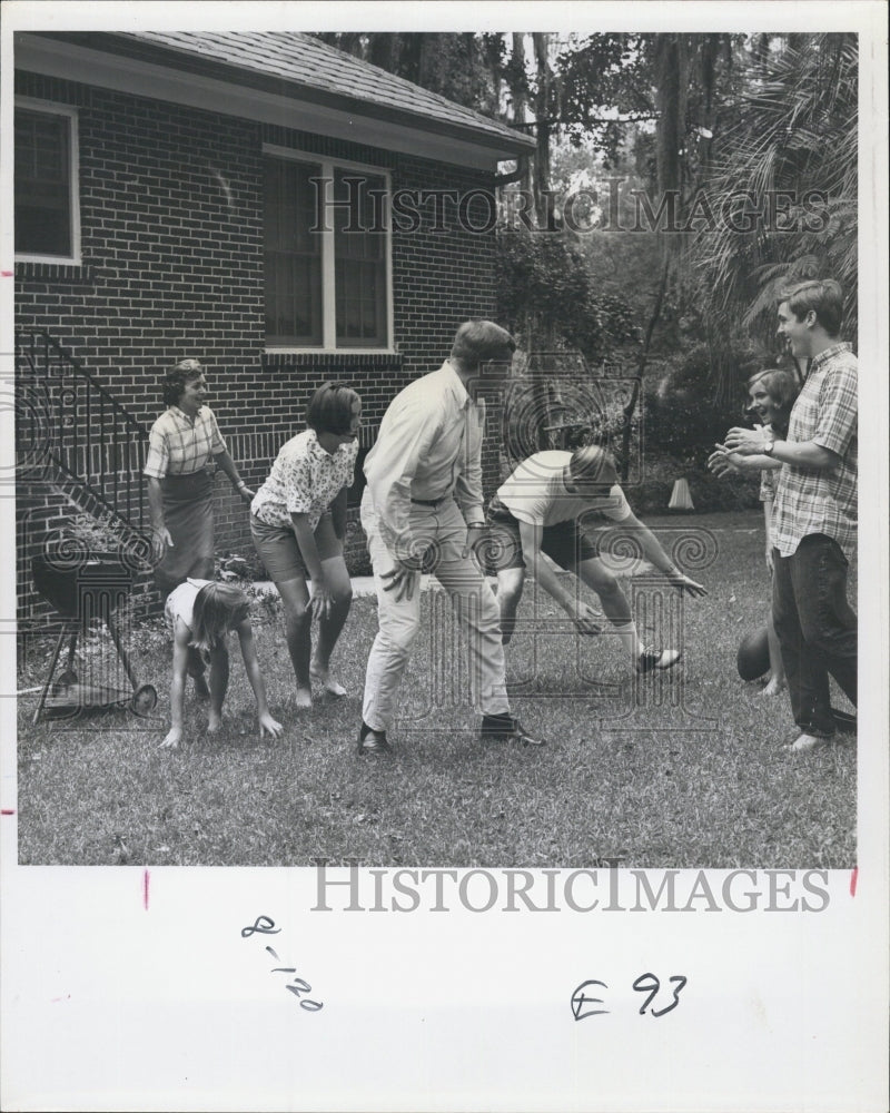 1966 Pediatrician Dr. Palmer With His Family Talks About Medicare - Historic Images