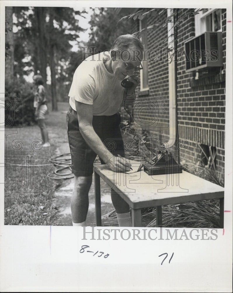 1966 Dr Palmer at Home - Historic Images