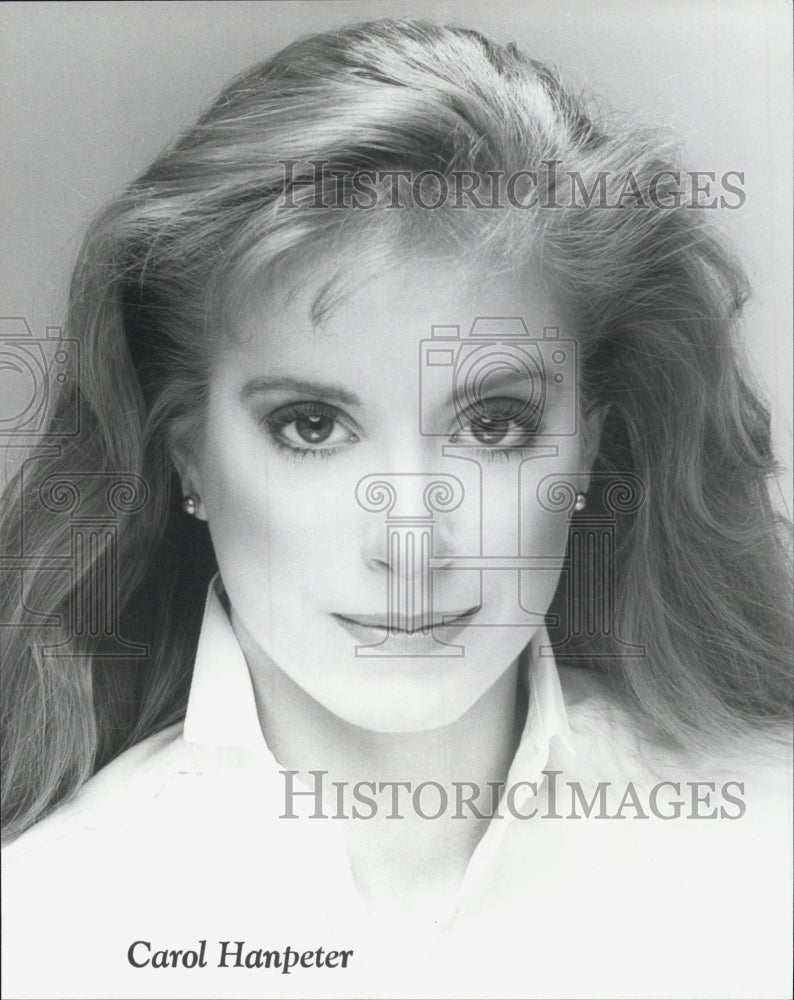 1995 Press Photo Towards Zero Carol Hanpeter - Historic Images