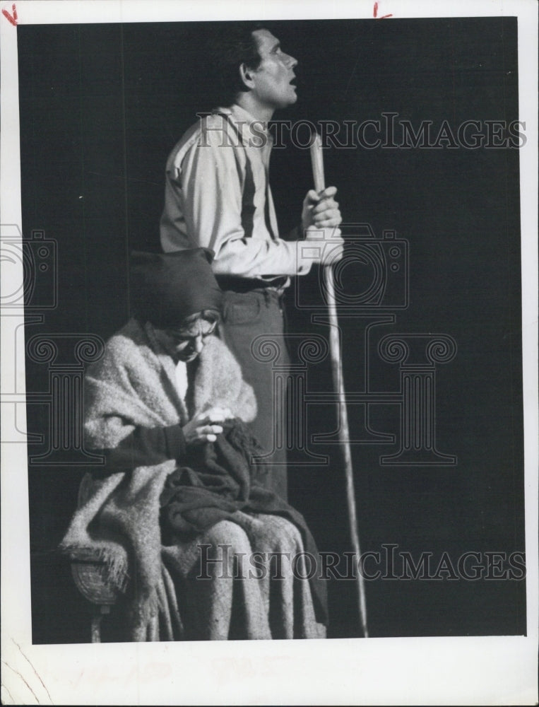 1968 Actors Will Mackenzie Rosemary Pritz Apple Tree - Historic Images
