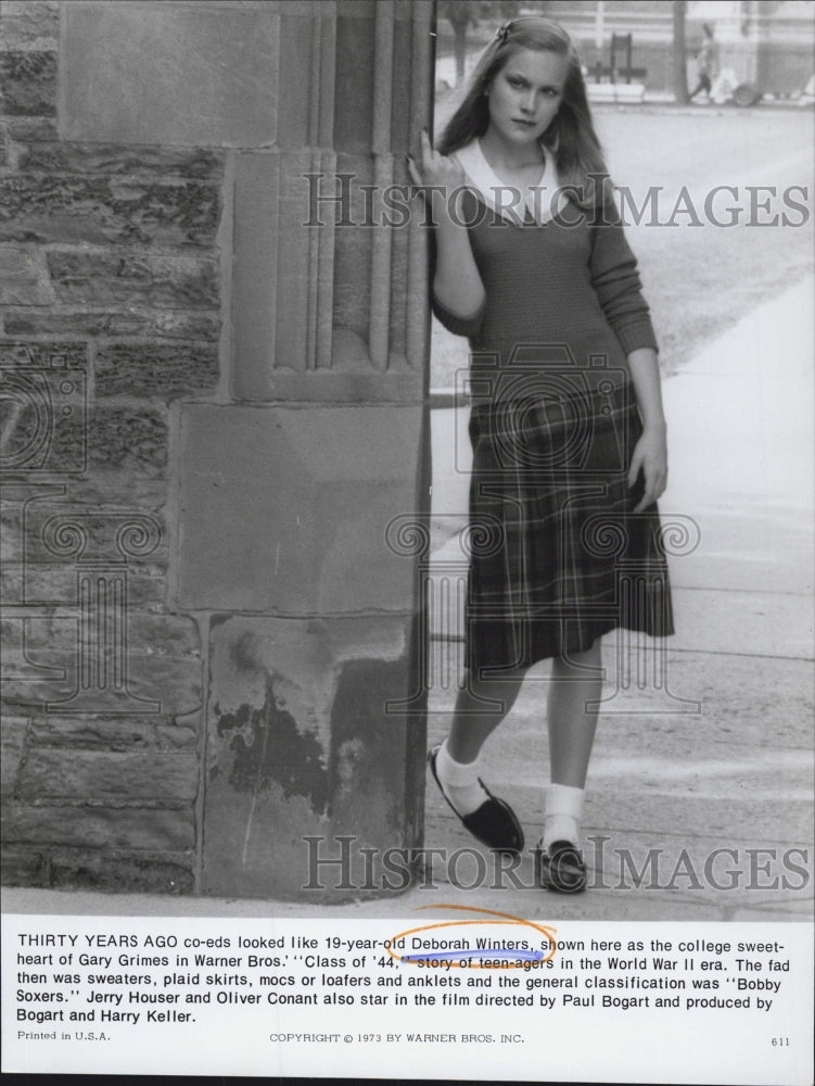 Press Photo Press Photo Deborah Winters Actress Class of &#39;44 - Historic Images