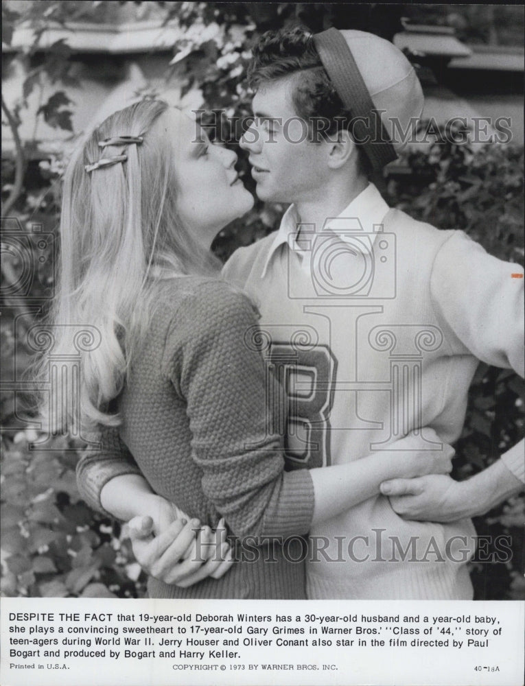 1973 Press Photo Deborah Winters Class of &#39;44 Actress - RSG66437 - Historic Images