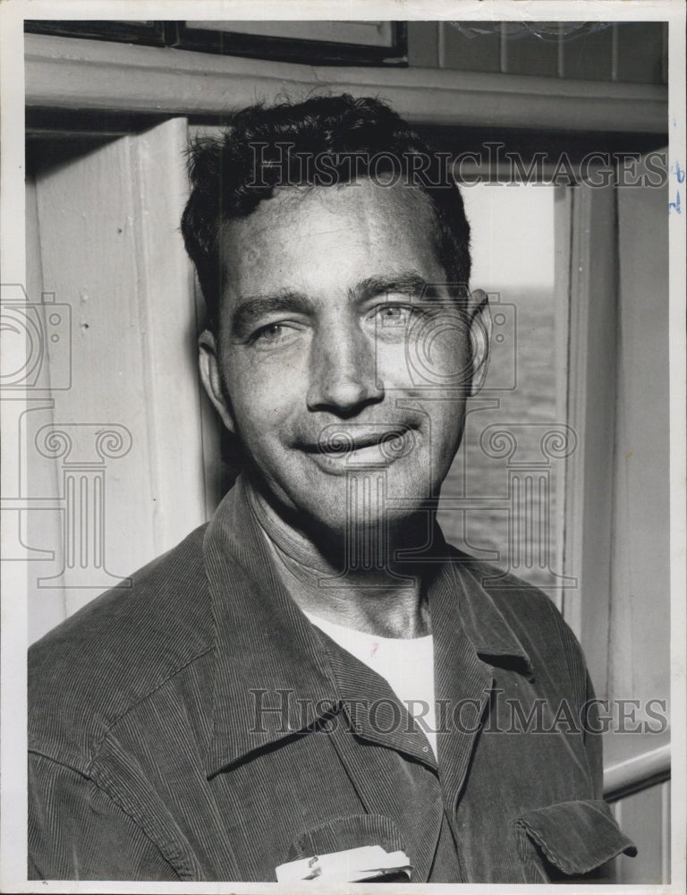 1955 Capt. J.W. Winters Pinellas Cruise Boat Skipper - Historic Images