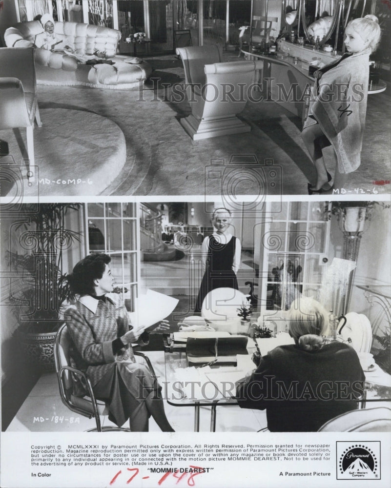 1981 Press Photo Mommie Dearest - Historic Images