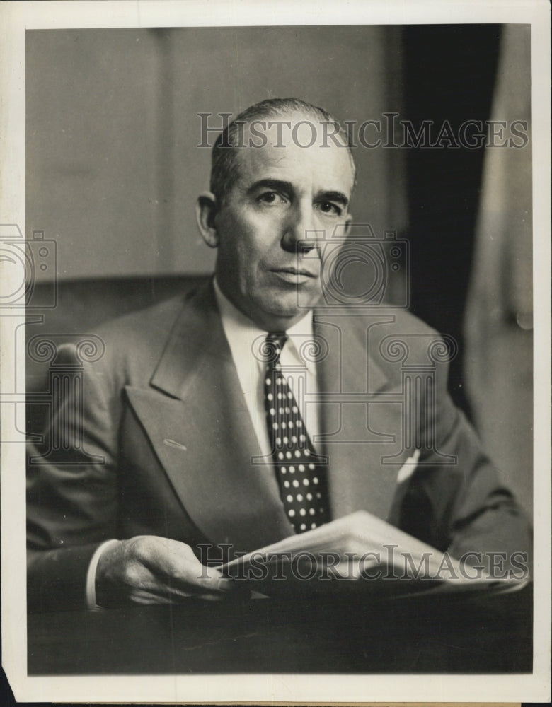 1947 US Secret Service Cheif James J. Malone - Historic Images