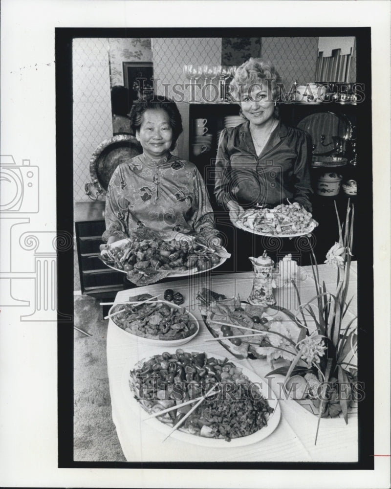 1983 Press Photo Oriental Food - Historic Images