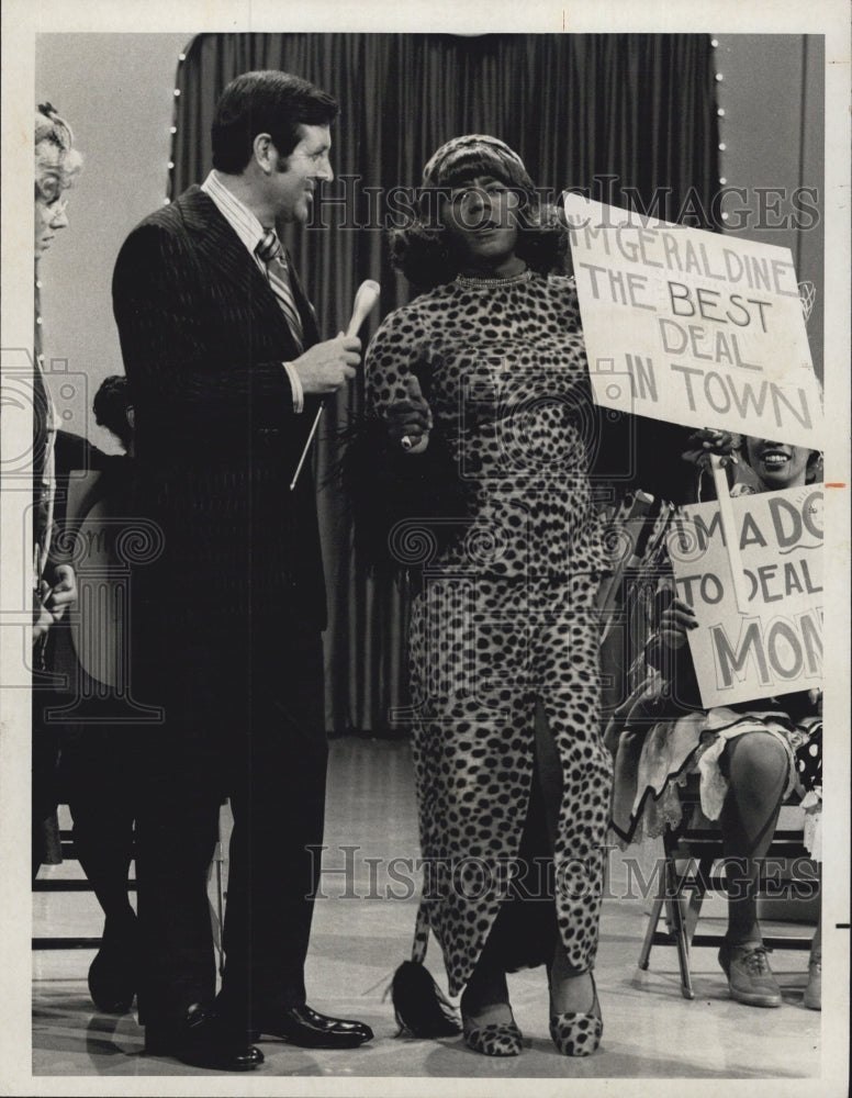 1973 Flip Wilson Monty Hall - Historic Images