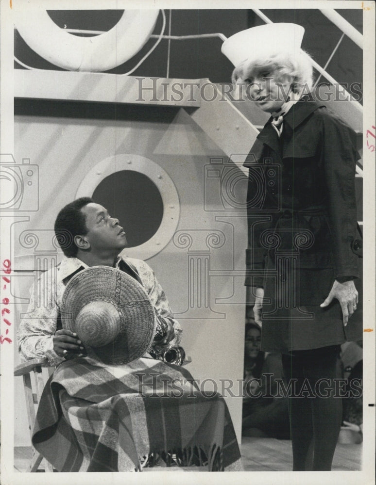 Press Photo Flip Wilson Carol Channing - Historic Images