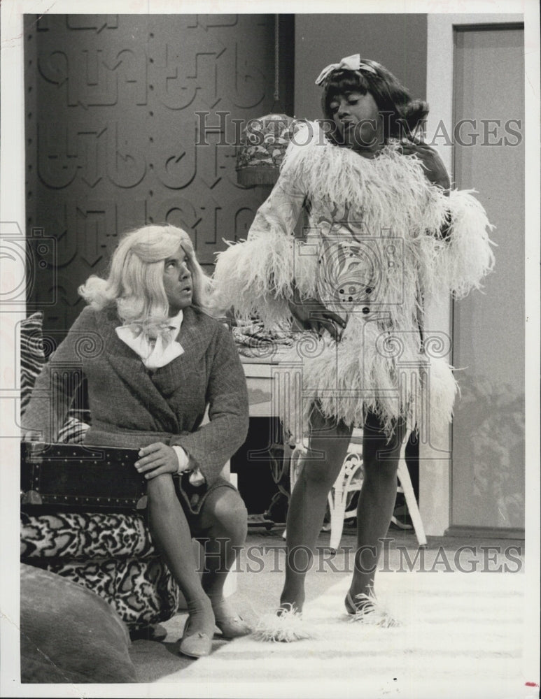 Press Photo Flip Wilson Tim Conway - Historic Images