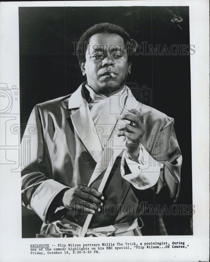 Press Photo Flip Wilson - Historic Images