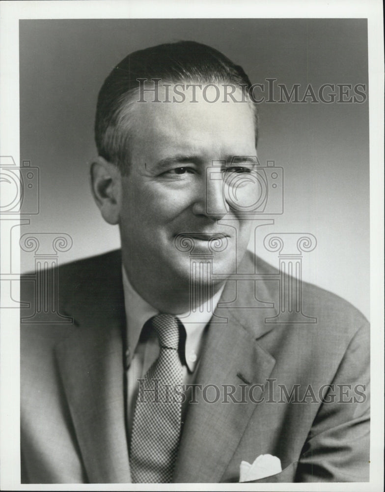 Press Photo Thomas Wolf Abc News Vice President Director of Television documenta - Historic Images