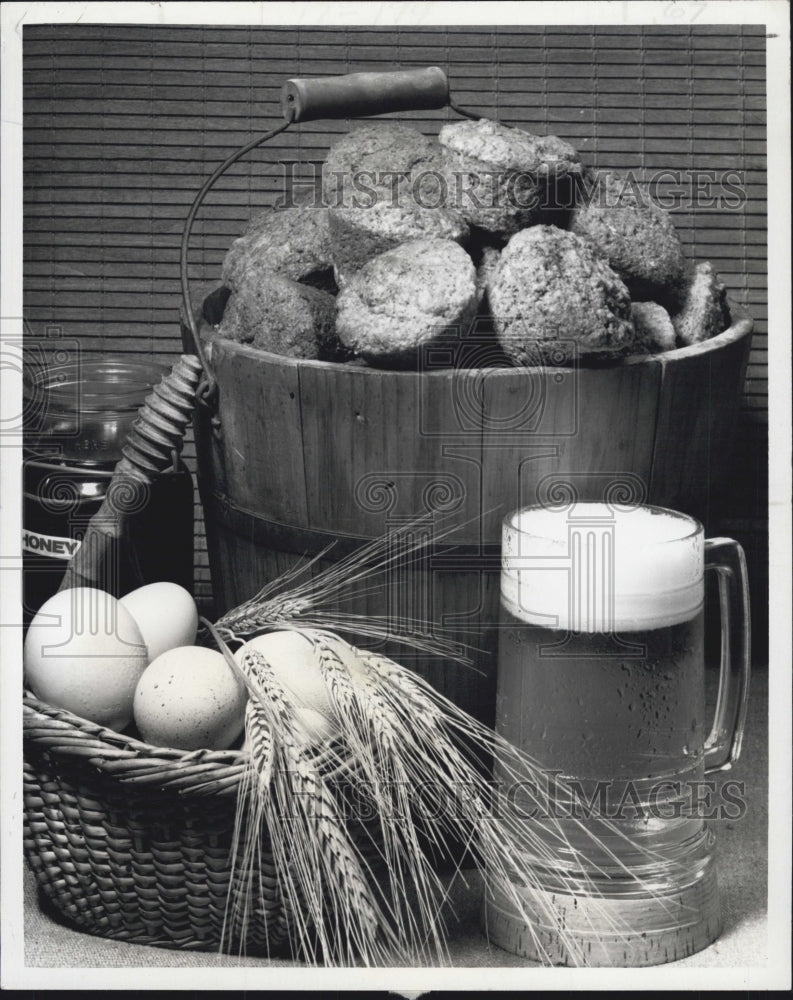 1978 Beer and Bran Muffins - Historic Images