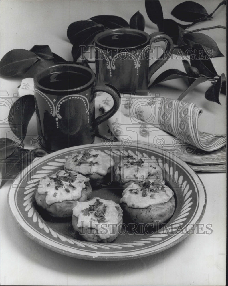 1986 Press Photo Easy Mushroom Santa Fe - Historic Images