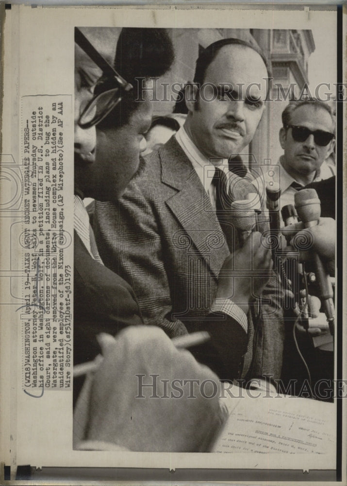 1973 Washington Attorney Peter Wolf - Historic Images