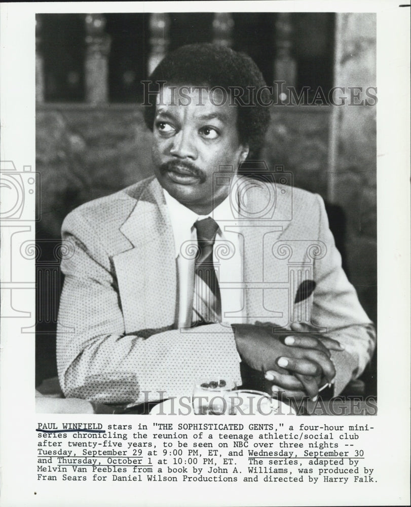 Press Photo Paul Winfield - Historic Images