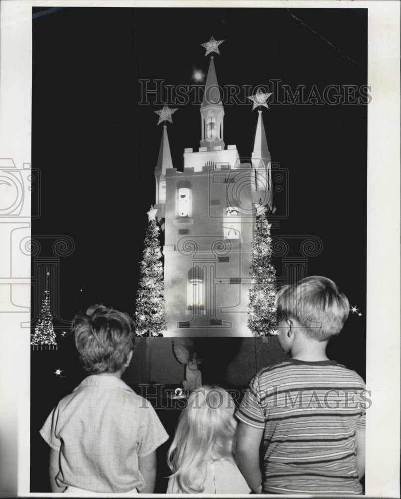 1968 Christmas St. Petersburg Florida Park - Historic Images