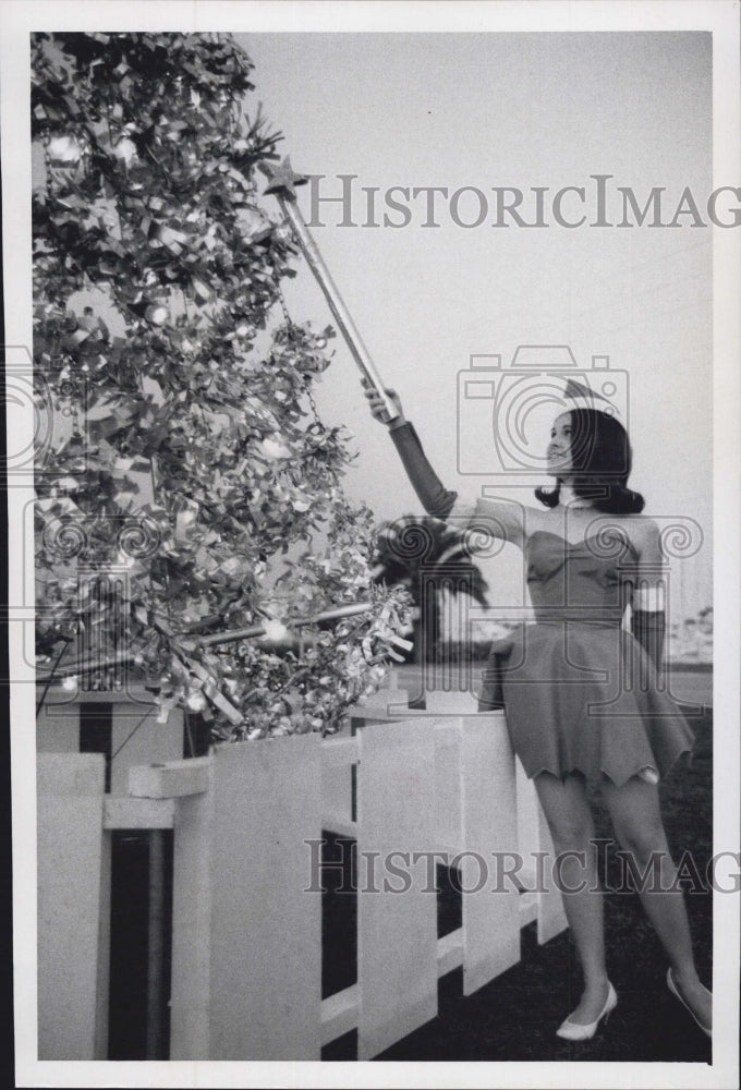 1987 Press Photo Christmas St. Petersburg Florida - Historic Images