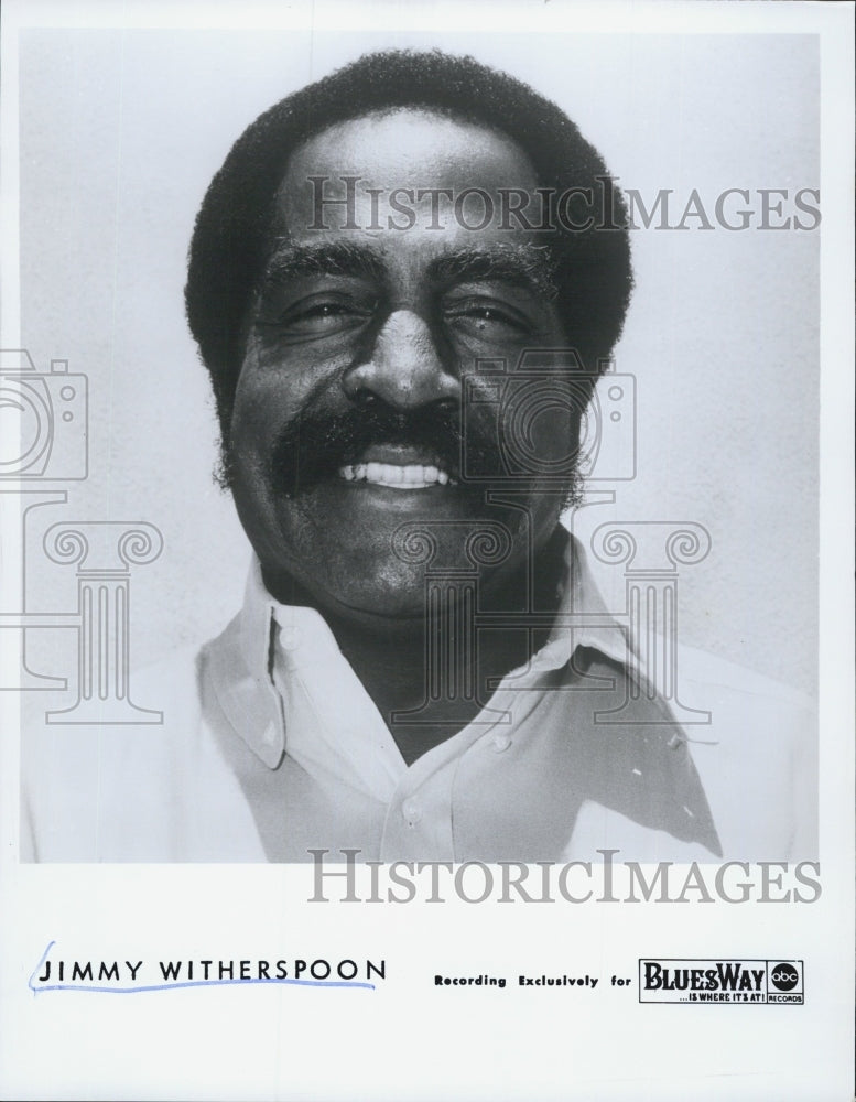 1970 Jimmy Witherspoon Musician Singer - Historic Images