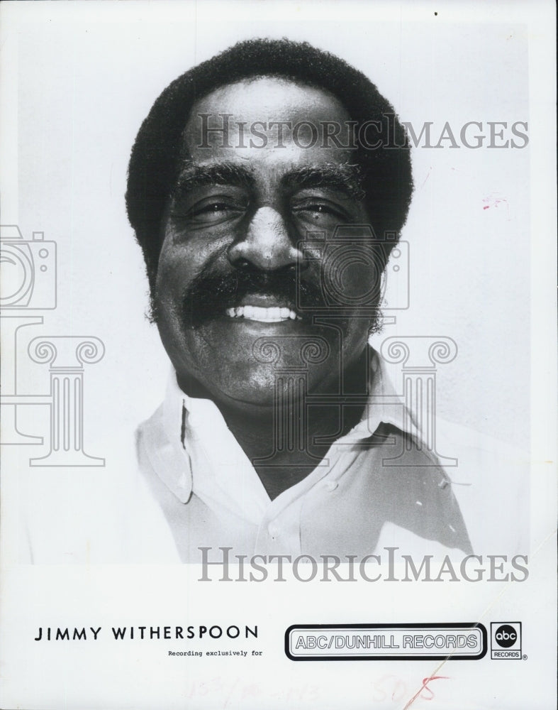 1971 Jimmy Witherspoon Singer Musician - Historic Images