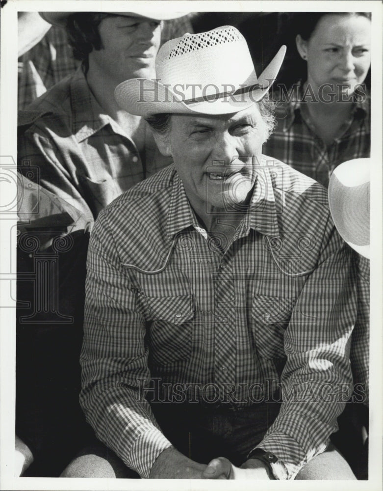 Press Photo Jack Palance - Historic Images