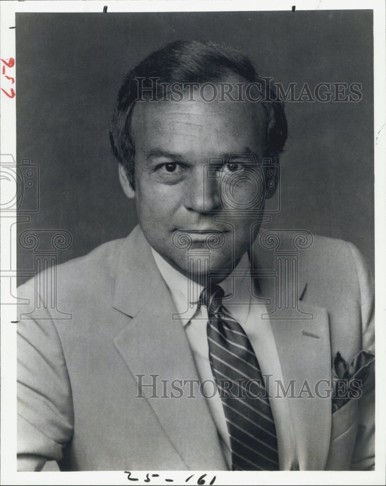 1981 Press Photo Michael Kramer/Neckwear Designer/Michel/Superba Cravat - Historic Images