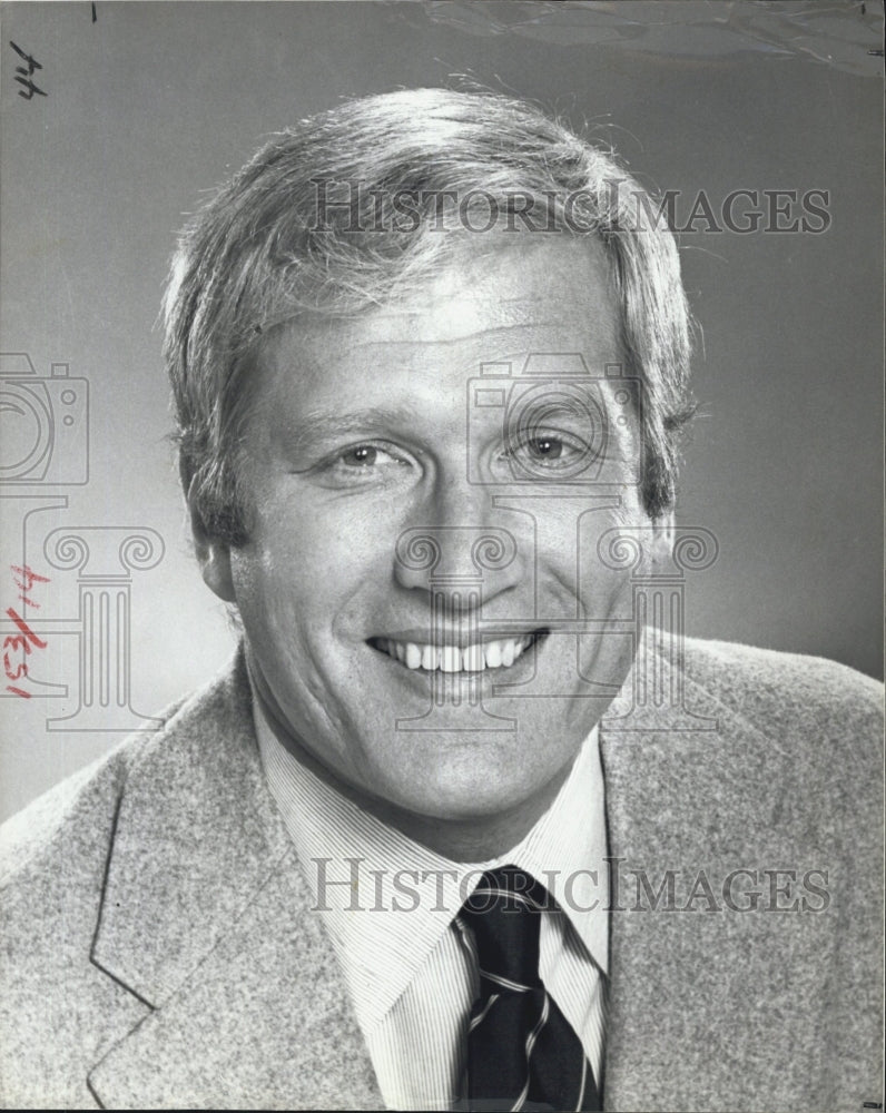 1979 Press Photo CBS&#39; White Shadow Star Ken Howard As Ken Reeves - Historic Images