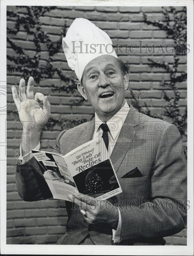 Press Photo Art Linkletter of Pillsbury Baking - Historic Images