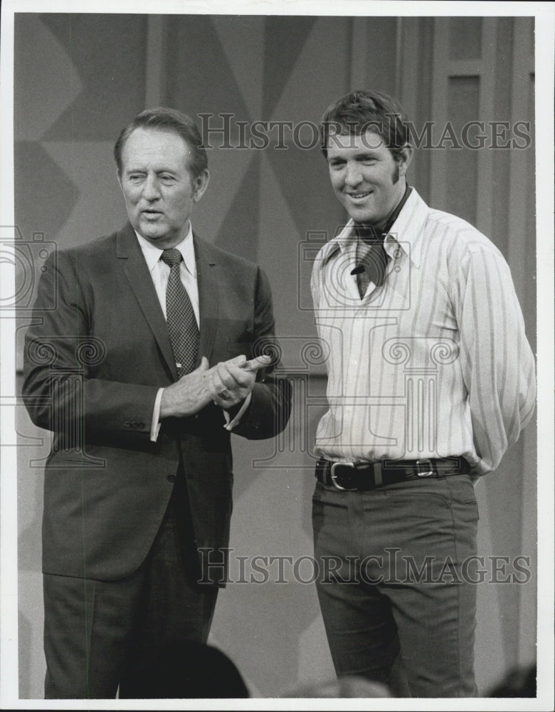 1970 Art Linkletter and Son on The Zane Grey Theater "The Bible Man" - Historic Images