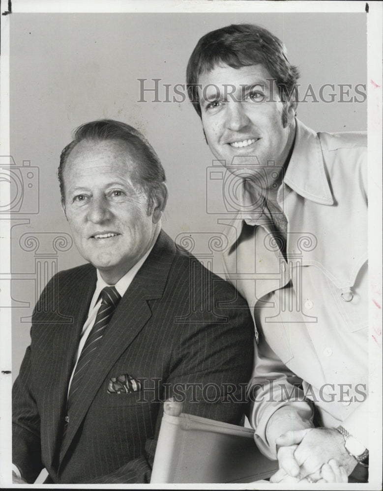1970 Press Photo Art Linkletter and Jack Linkletter. - Historic Images