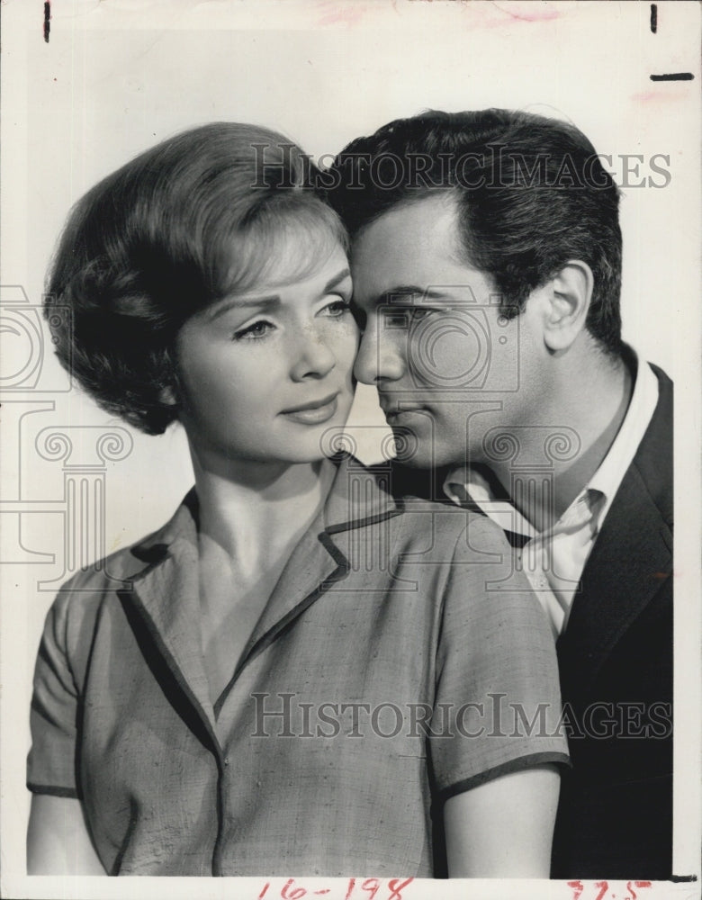 1980 Press Photo Debbie Reynolds Actress Tony Curtis Rat Race Love Story Movie - Historic Images