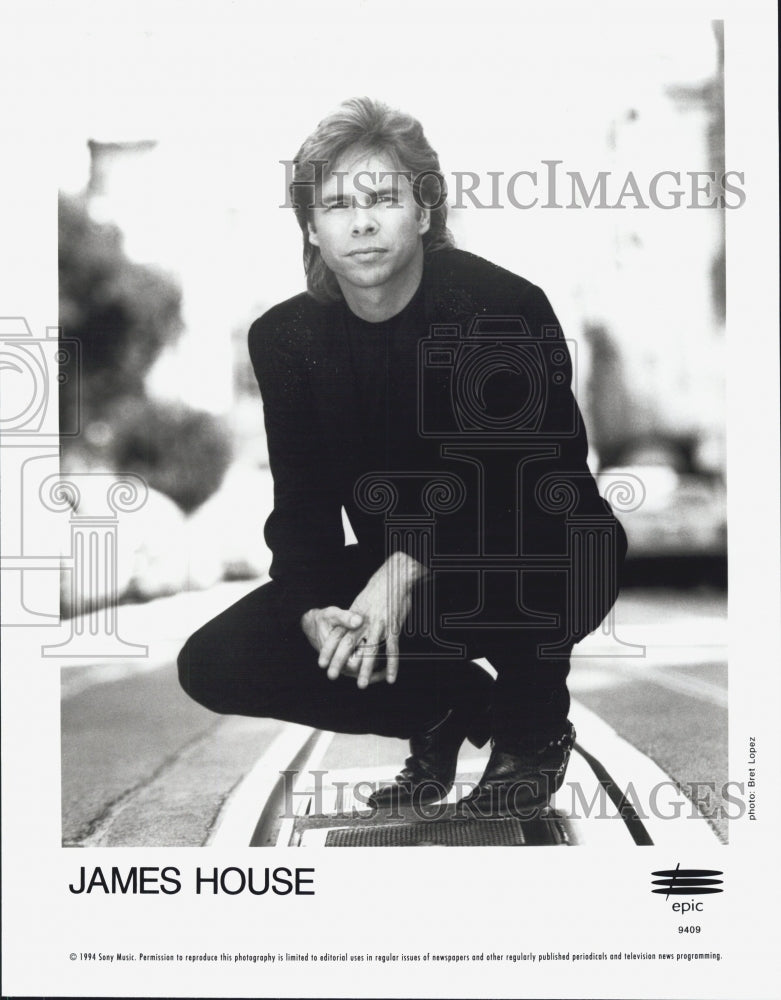 1994 Press Photo Musician James House - Historic Images