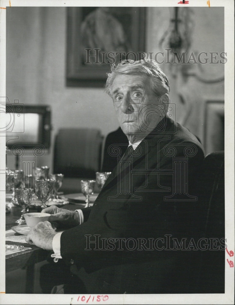 Press Photo Edward Everett Horton Comedian Actor Name Of Game Guest Cameo - Historic Images