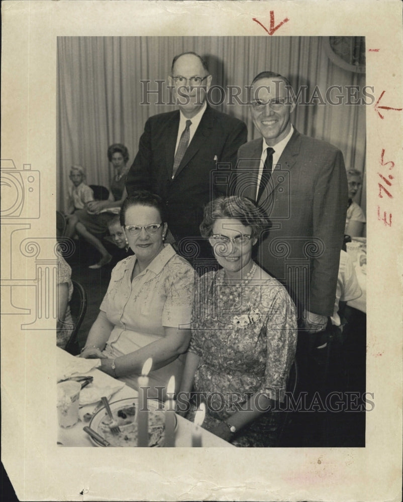 1961 Press Photo Dr. Paul R. Hortin Pastor Christ Methodist St. Petersburg - Historic Images