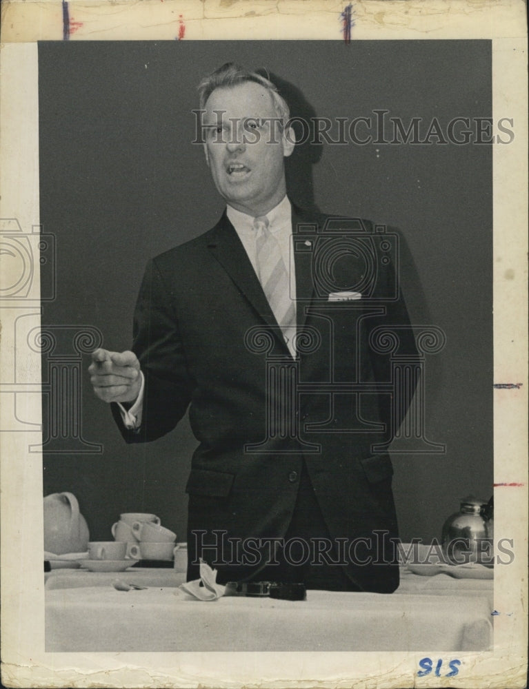 1962 Press Photo Mallory Horne Speaker Of House - Historic Images