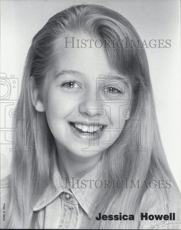 1995 of actress Jessica Howell - Historic Images