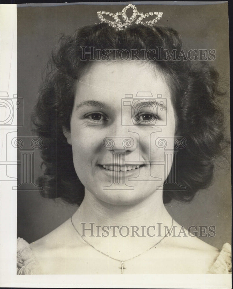 Press Photo of Indiana Queen Peggye Ann Howell - Historic Images