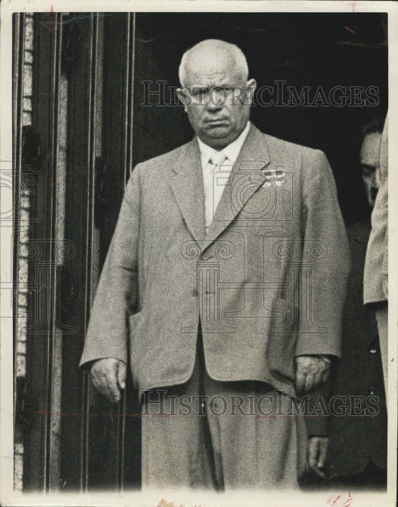 1958 Nikita Khrushchev Soviet Leader - Historic Images