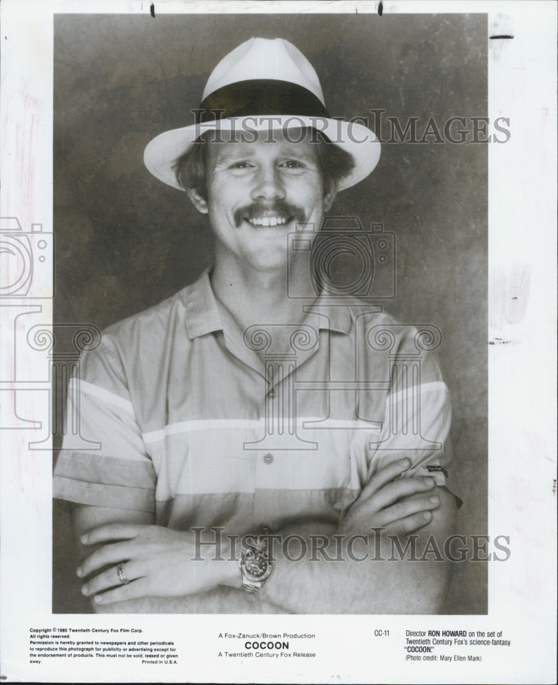 1985 Press Photo Ron Howard, director of "Cocoon" - Historic Images