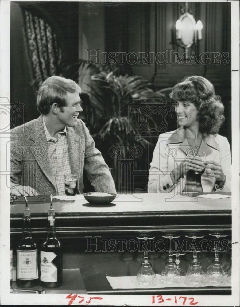 1980 Press Photo Ron Howard Actor Jenny Sullivan Actress Happy Days Sitcom - Historic Images