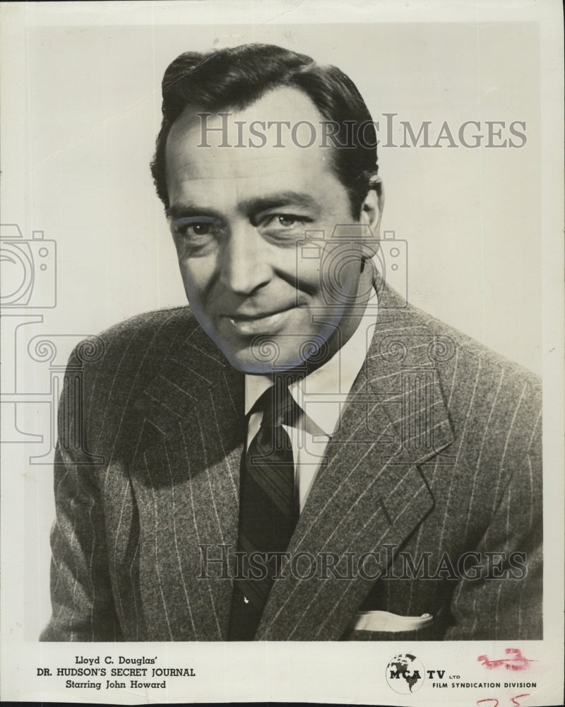 1955 John Howard Dr Hudson's Secret Journal - Historic Images