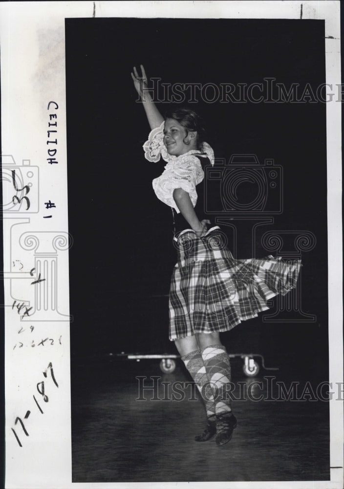 1978 Lassie Beth Baucon Dances at the Dunedin High  School Highland - Historic Images