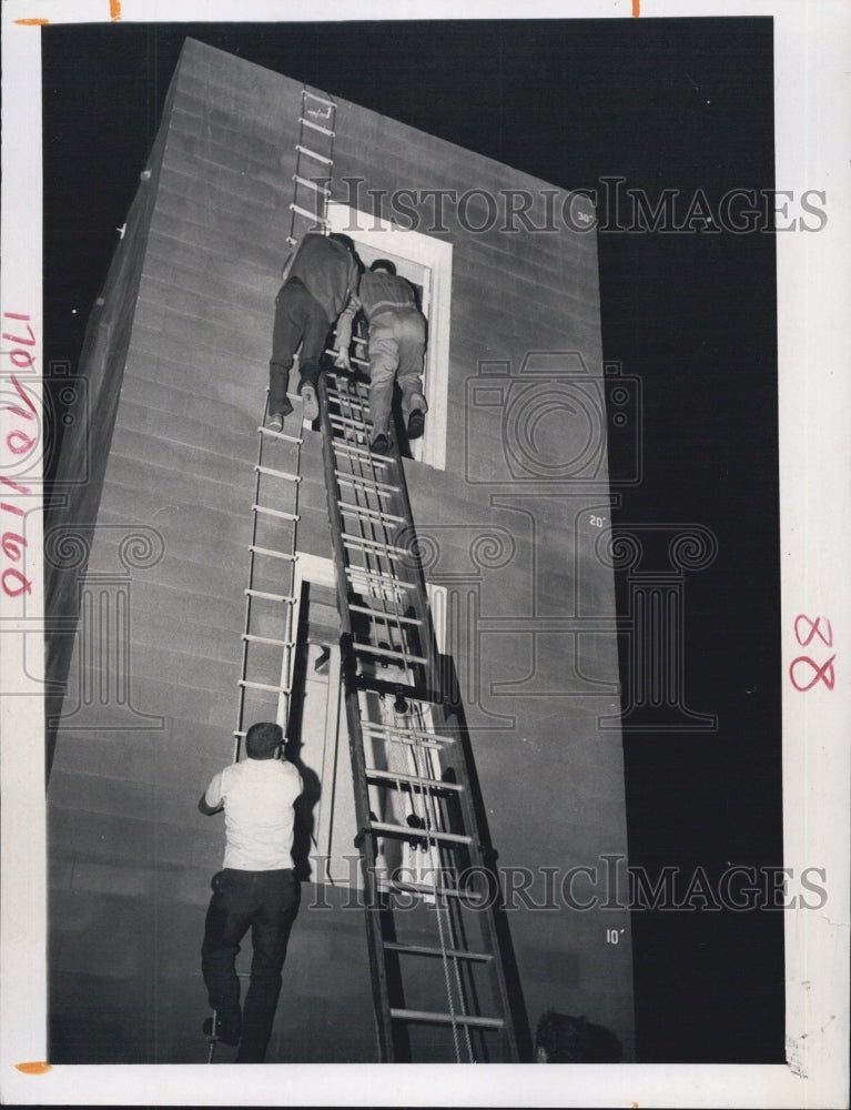 1971 New Port Richey Fire Dept  Demonstration - Historic Images