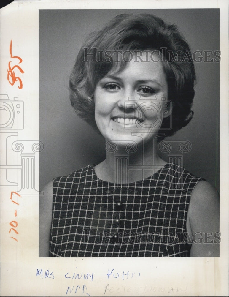 1973 Mrs.Cindy Kuan shown in the picture above. - Historic Images