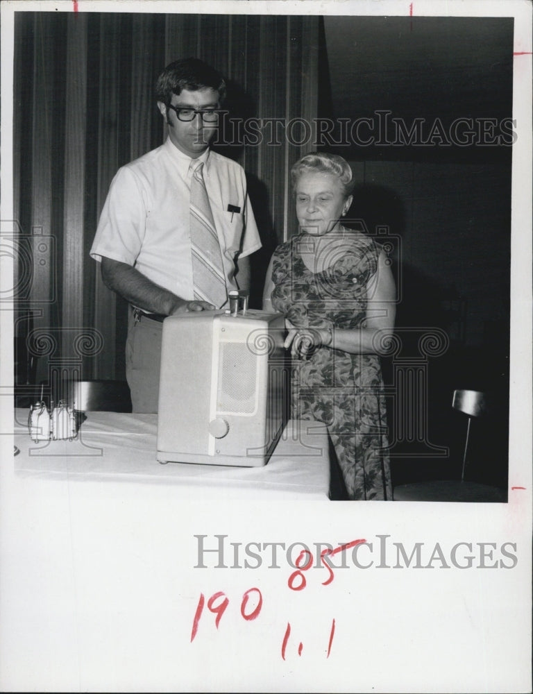 Press Photo Pictured is New Port Richey Police Chief Lee Cartwright. - Historic Images